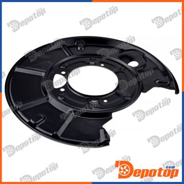 Déflecteur, disque de frein arrière gauche pour MERCEDES | HTO-ME-039